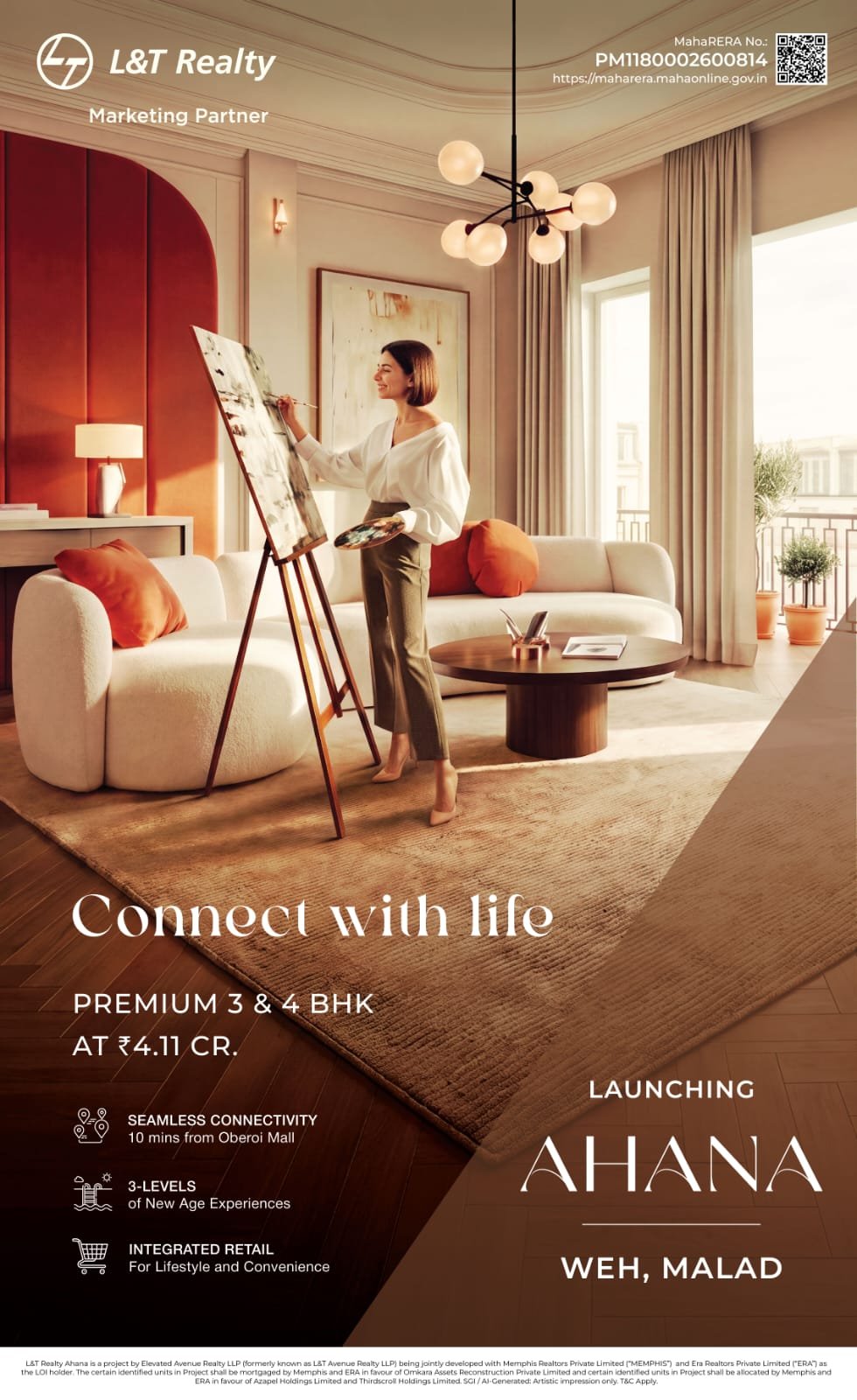 L&T Realty Ahana Malad Featured Slide